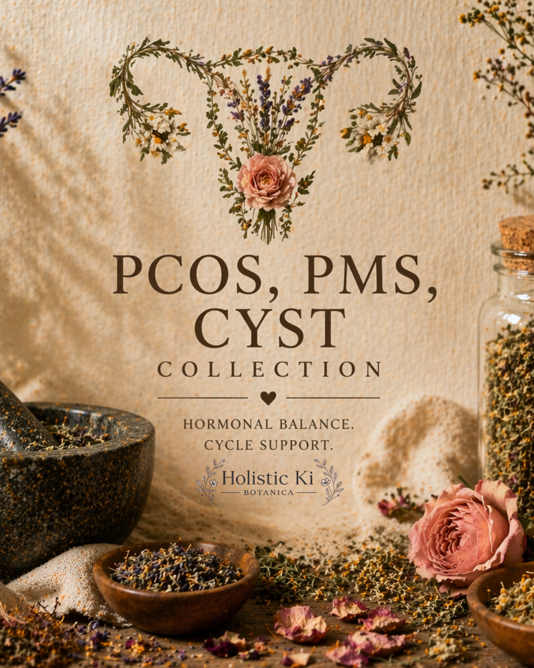 PCOS, PMS, CYST COLLECTION